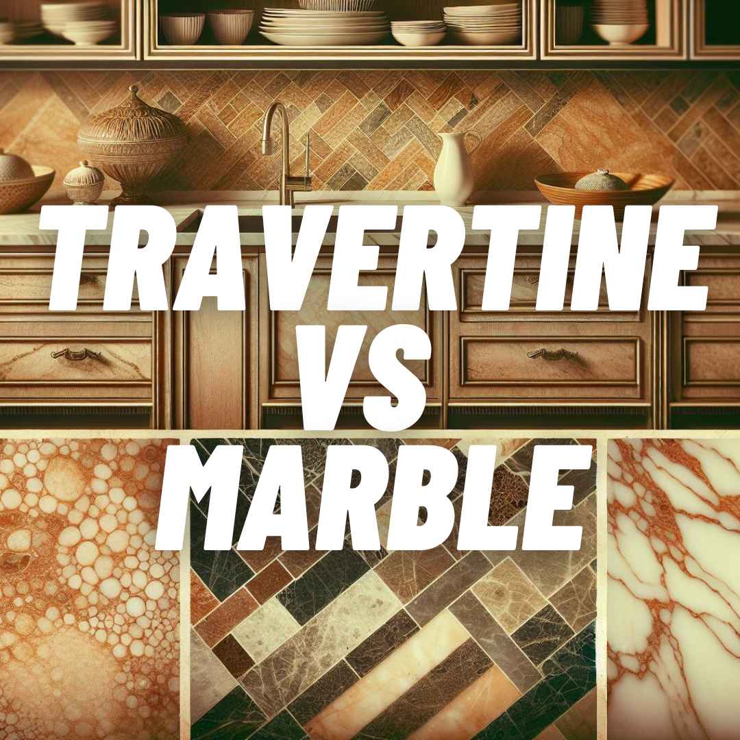 Travertine vs Marble